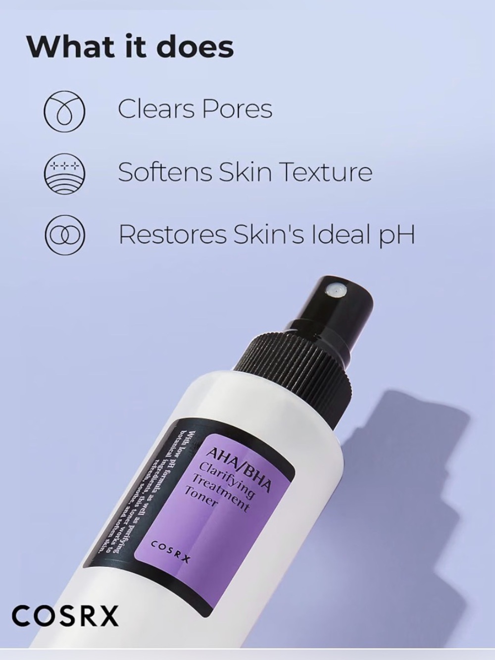 Skincare COS AHA/BHA Clarifying Treatment Toner New the box Alittle Damage